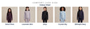 Comfort Luxe Kids colour chart - Zip-Up