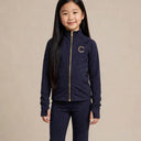 PRE-ORDER — Comfort Luxe Kids Zip-Up - Midnight Navy